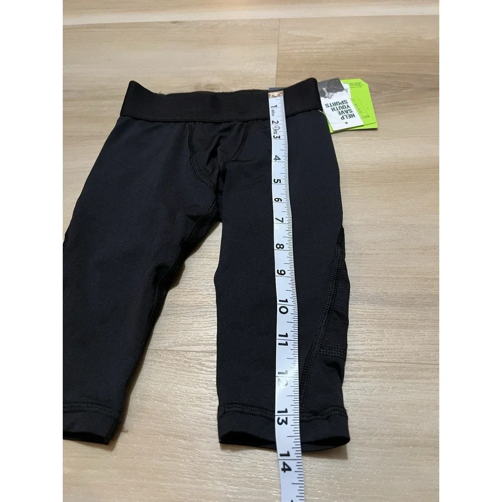 NWT DSG Youth 3/4 Compression Tight Fit Base Layer Pure White Size XXS Polyester